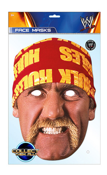 Hulk Hogan WWE Official WWE Card Party Face Mask