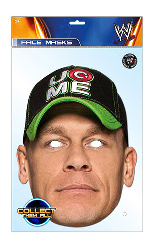 John Cena WWE Official WWE Card Party Face Mask