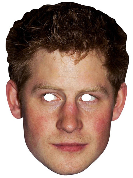 Prince Harry Royal Single Card Mask