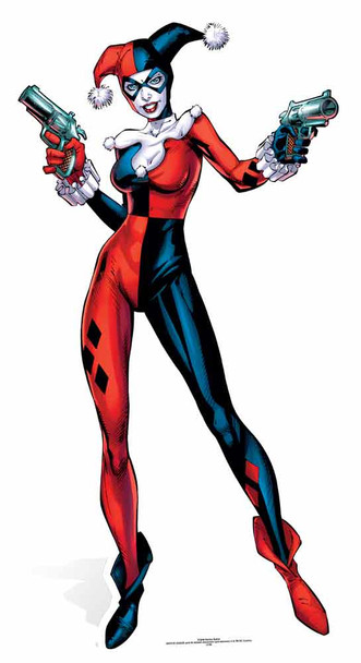 Harley Quinn DC Comics Pappausschnitt