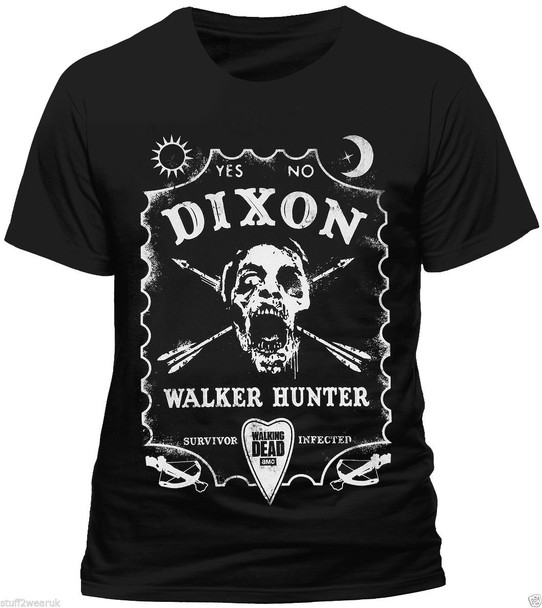 The Walking Dead Dixon Walker Hunter Official Unisex T-Shirt