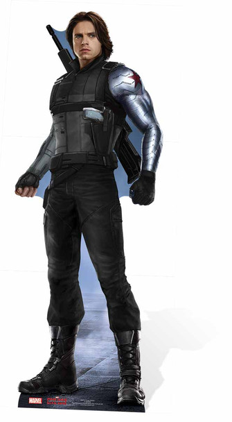 The Winter Soldier Bucky Barnes Marvel Lifesize Cardboard The Winter Soldier Bucky Barnes Marvel Lifesize Cardboard