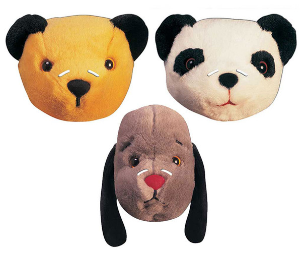 The Sooty Show Card Party Face Masks