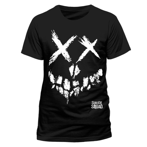 Suicide Squad Skull DC Comics Official Unisex Black T-Shirt. Buy ...