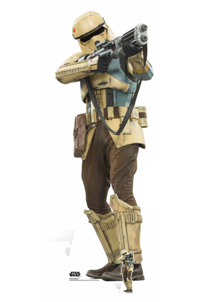Shoretrooper Lifesize and Mini Cardboard Cutout