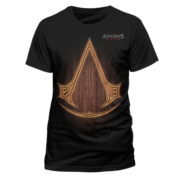 Assassin's Creed Movie Logo Official Unisex Black T-Shirt Buy Assassin ...