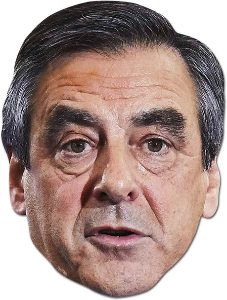 Francois Fillon French Politician 2D Card Party Face Mask