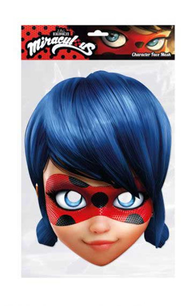 Ladybug fra Miraculous Party Face Mask