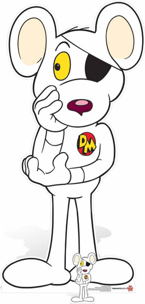 Danger Mouse Cardboard Cutout