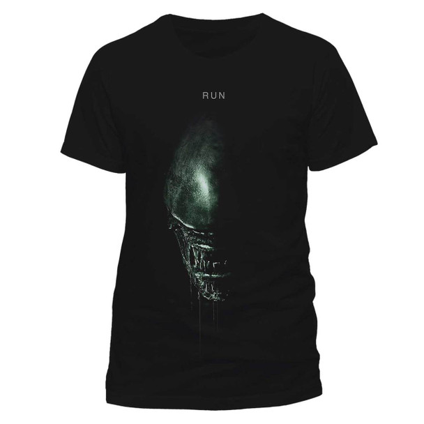 Alien: Covenant Run Alien Warrior Official Black Unisex T-Shirt