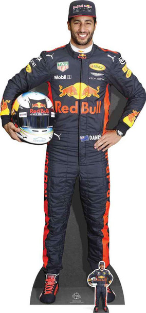 Daniel Ricciardo Formula One Racing Driver Cardboard Cutout 