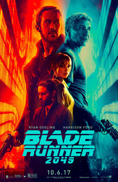 Affiche originale du film Blade Runner 2049 - style final 
