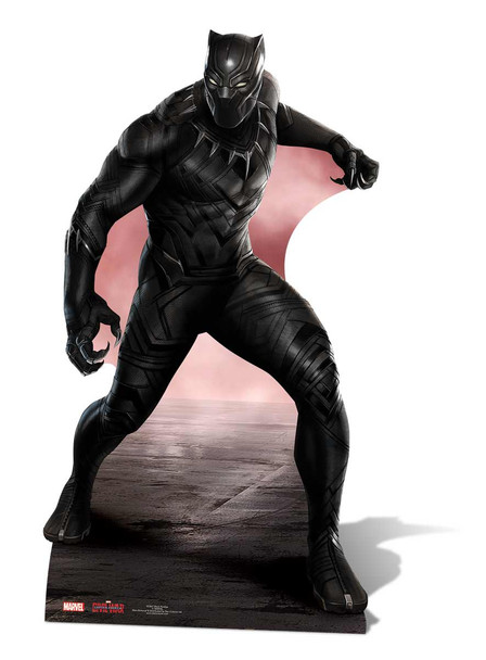 Black Panther Marvel Mini Cardboard Cutout