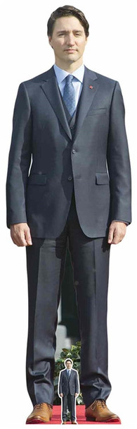 Justin Trudeau Lifesize Cardboard Cutout / Standee