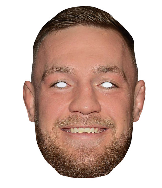 Conor McGregor 2D Single Card Party Face Mask