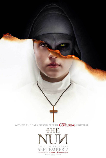 The Nun Original Movie Poster - Double Sided Advance Style