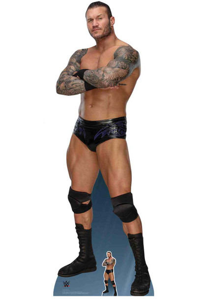 Randy Orton WWE lebensgroßer Pappausschnitt / Standup