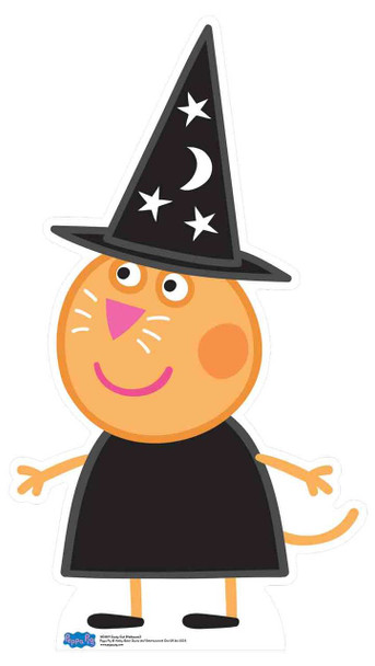 Candy Cat fra Peppa Pig Halloween Cardboard Cutout