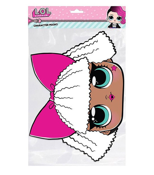 Diva LOL Surprise Single 2D Card Party Face Mask