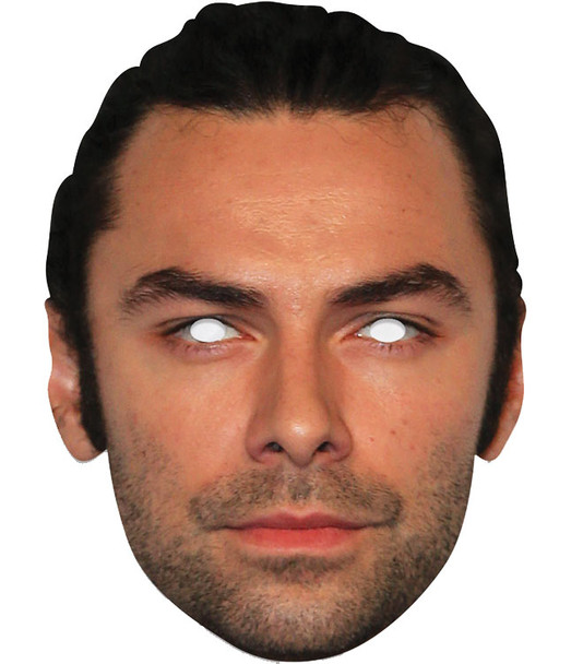 Aidan Turner Single 2D Card Party Face Mask