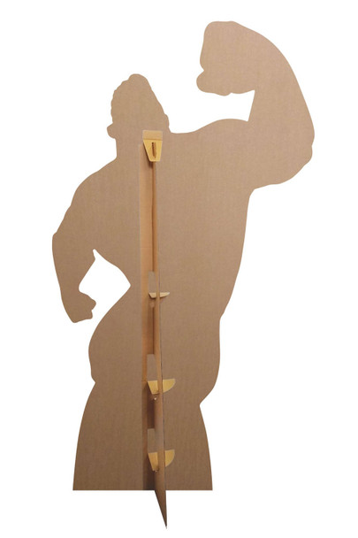 Rear of Mr Incredible Giant Cardboard Cutout