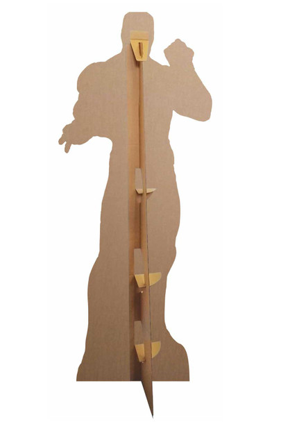 Rear of Iron Man Wearing Infinity Gauntlet Cardboard Cutout