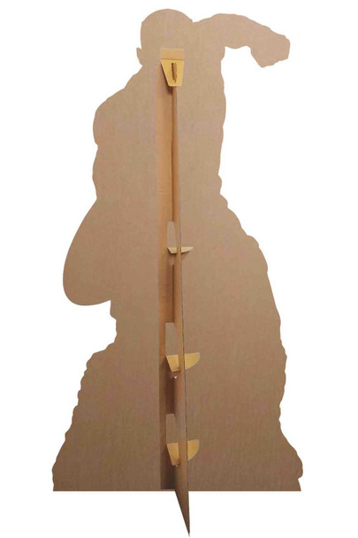 Rear of Captain America Vibranium Shield Cardboard Cutout