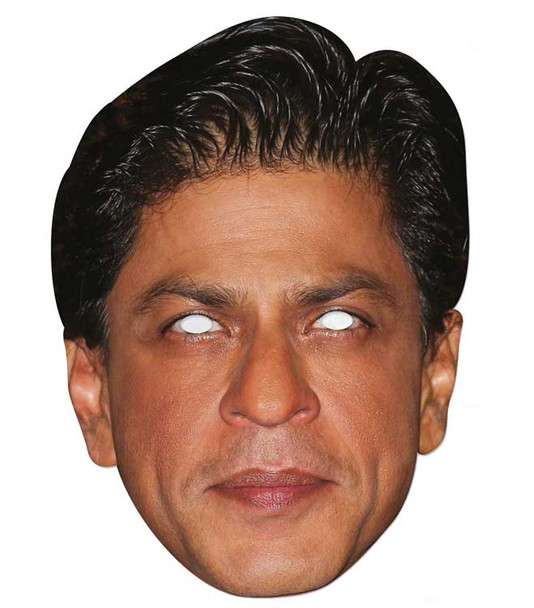 Shah Rukh Khan Celebrity 2D Single Card Party Face Mask