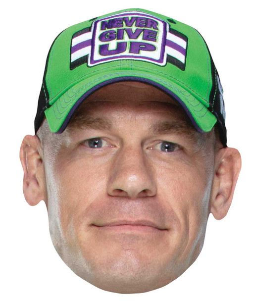 John Cena WWE Wrestler Single 2D Card Party Face Mask 