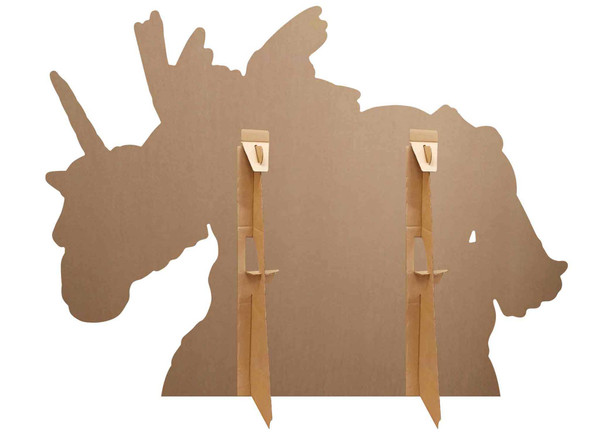 Rear of Unicorn from Onward Official Lifesize Cardboard Cutout 