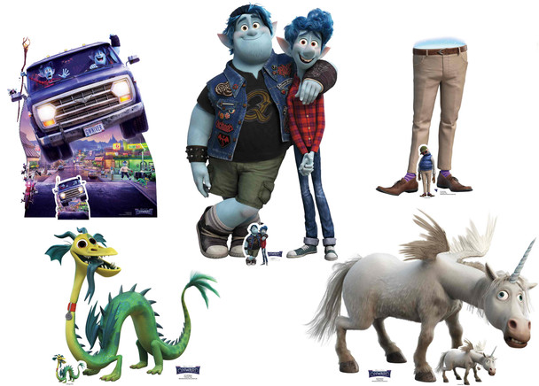 Onward Official Lifesize Cardboard Cutouts  - Set of 5