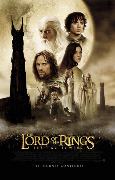 The Lord Of The Rings: The Two Towers Original Movie Poster - Final Style