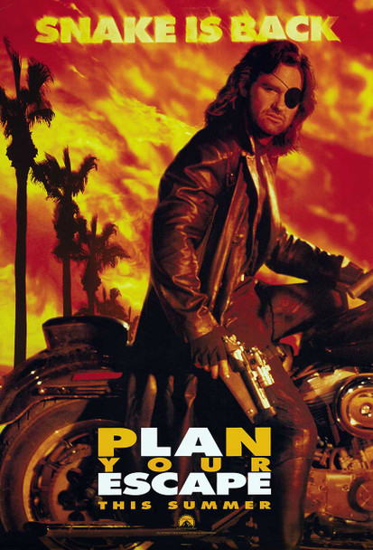 Escape from LA Póster original de la película Estilo avanzado