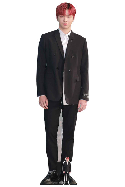 Kang Daniel Red Hair Celebrity Lifesize Cardboard Cutout / Standup