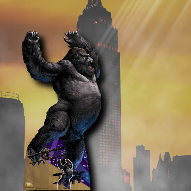 Officiële grote kartonnen uitsnede van King Kong