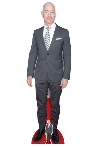 Jeff Bezos Celebrity Lifesize Cardboard Cutout / Standee