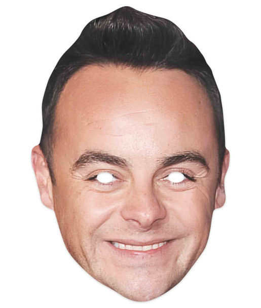 Ant McPartlin Celebrity 2D Single Card Party Mask