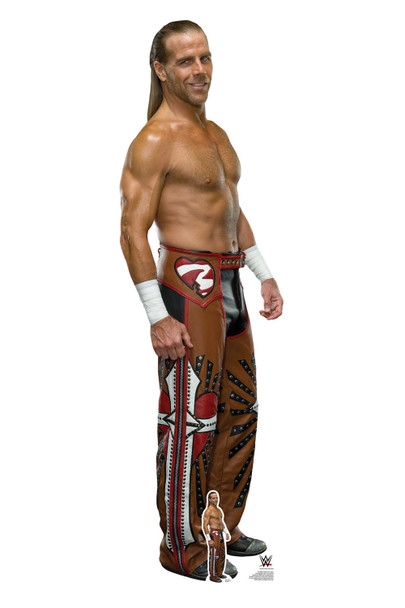 Shawn Michaels WWE Lifesize and Mini Cardboard Cutout / Standup