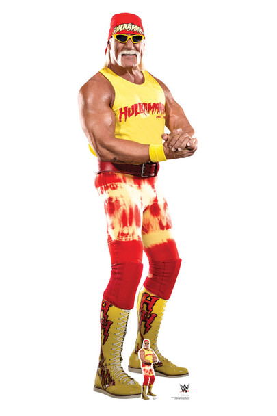 Hulk Hogan WWE Lifesize and Mini Cardboard Cutout / Standup