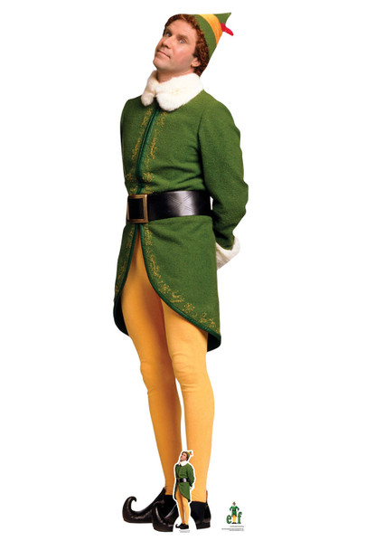 Buddy Hobbs from Elf Waiting for Christmas Lifesize and Mini Cardboard Cutout