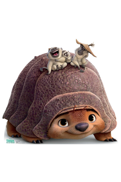 Tuk Tuk And Ongis Monkeys Cardboard Cutout from Raya and the Last Dragon