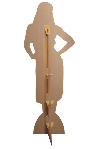Rear of Amy Dowden Dancer Lifesize Cardboard Cutout / Standee