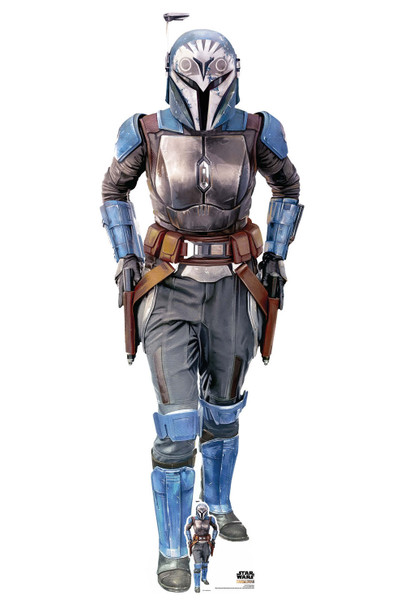 Bo-Katan de The Mandalorian Recorte de cartón de tamaño natural oficial Star Wars