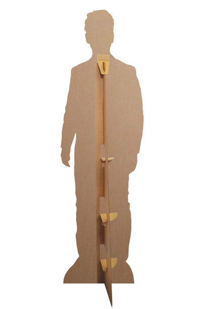 Rear of Paul Rudd Actor Black Suit Lifesize Cardboard Cutout