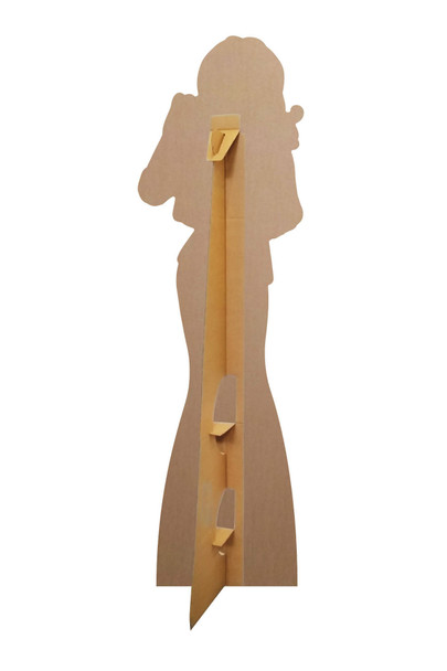 Rear of Marinette Dupain-Cheng Cardboard Cutout