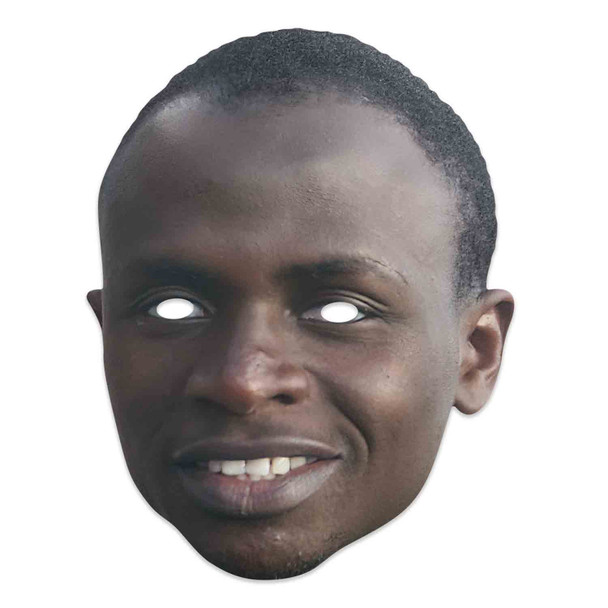 Sadio Mane Footballer Single 2D Card Party Face Mask