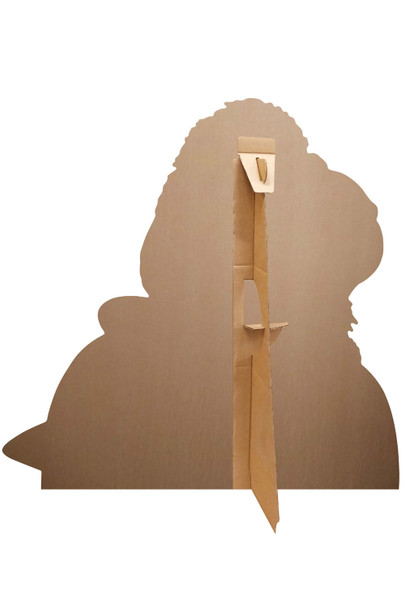 Rear of Niffler The Secrets of Dumbledore Cardboard Cutout