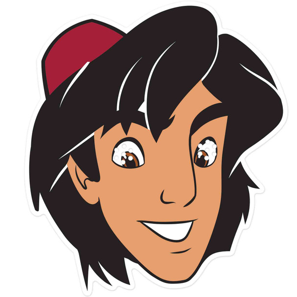Aladdin Official Disney 2D Card Party Mask