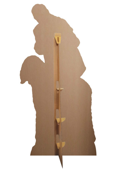 Rear of Jim and Milson Shalom Friday Night Dinner Official Cardboard Cutout