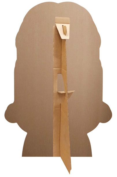 Rear of Dave Excited Minion Mini Cardboard Cutout Official Minions: The Rise of Gru Standee